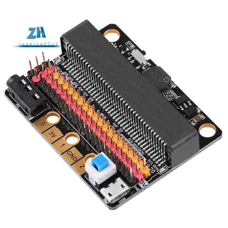 บอร์ดขยายไมโครบิต IOBIT V2.0 พร้อมบัซเซอร์ สําหรับโปรแกรมกราฟิก BBC Micro:Bit สําหรับเด็ก