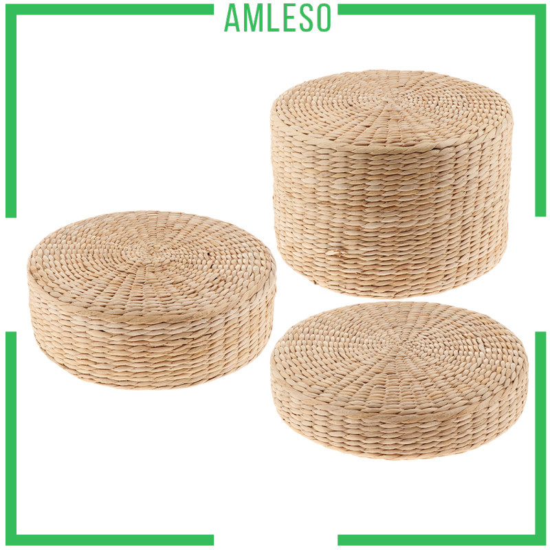 [Amleso] หมอนอิงทาทามิ ทรงกลม สําหรับปูพื้นห้อง