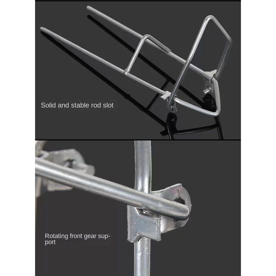 F043 ที่วางเบ็ดตกปลา ขายึดคันเบ็ดอเนกประสงค์, ใช้งานง่ายและสะดวก  อุปกรร์ดสริมตกปลา พร้อมส่ง - รูปที่ 6