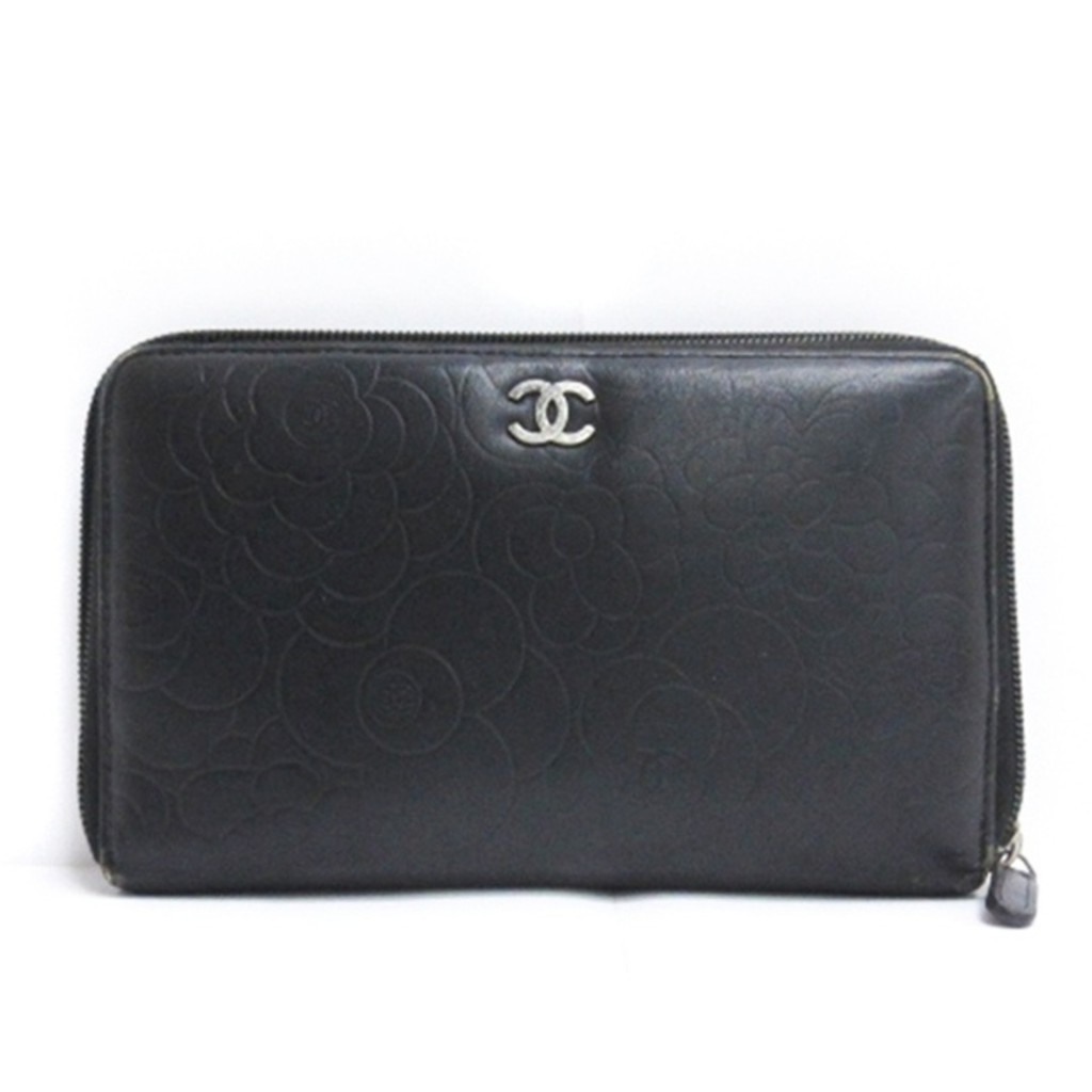Chanel Camellia Coco Mark Coco Mark Long Wallet ☆ AA ★ ■ECS Direct from Japan Secondhand