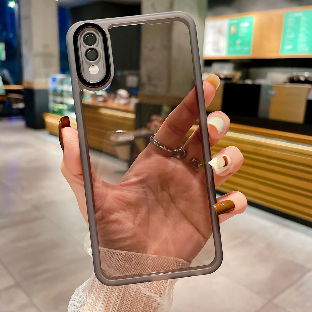 เคส VIVO Y91C Y93 Y93S Y1S 1820 1820_19 Y91i (India) 1929 V18A V181818T ปลอกกล้องเลนส์ป้องกันฟิล์มไฟ