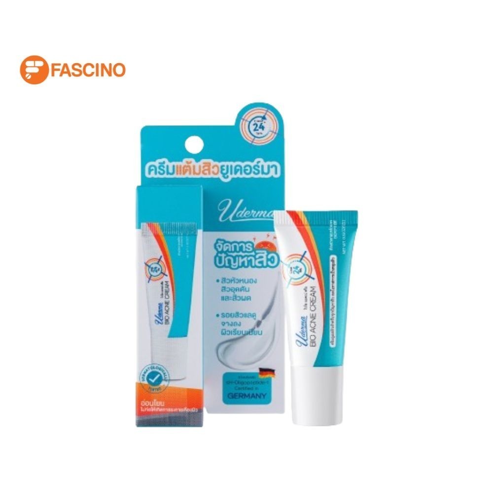 UDERMA Bio Acne Cream ครีมแต้มสิว ลดการสะสมของแบคทีเรีย (5g.)