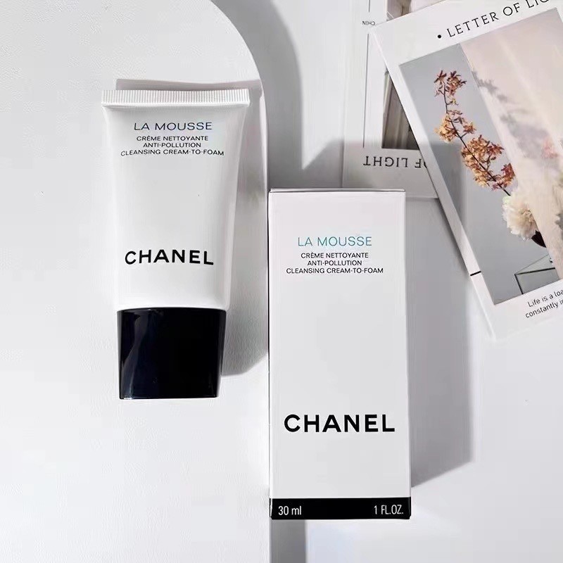 Chanel Camellia Cleanser 3 in 1 คลีนเซอร์ทําความสะอาดล้ําลึก สําหรับผู้ชายและผู้หญิง ตัวอย่าง 30 มล.