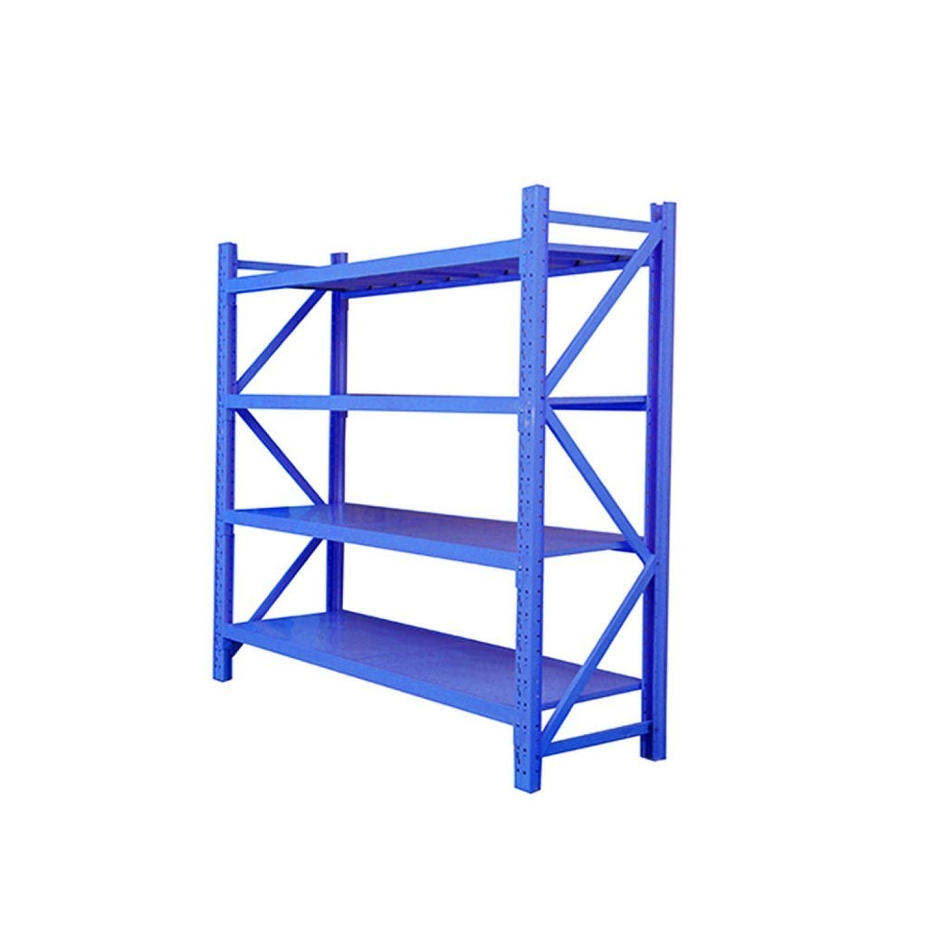 good.garden29 HUMMER ชั้นวางของอเนกประสงค์เหล็ก 4 ชั้น รุ่น NBHY120420-BL ขนาด 40x120x200 ซม. สีฟ้า 