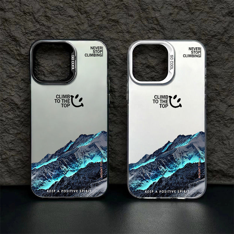 Aurora Snow Mountain สําหรับ Apple 15/16Promax 11Promax เคสโทรศัพท์ Iphone11pro/Xsmax/Xs/Xr/X เคสโทรศัพท์กันตกและสิ่งสกปรก