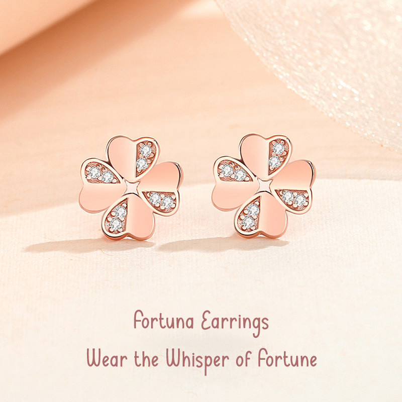 Fortuna Earrings ต่างหูเงินแท้ S925