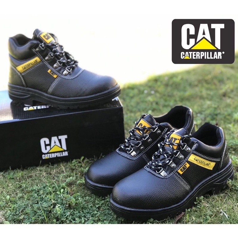 Caterpillar Workshop รองเท้านิรภัยคุณภาพสูง / รองเท้าเซฟตี้ Kasut CAT US Teknologi Berkualiti