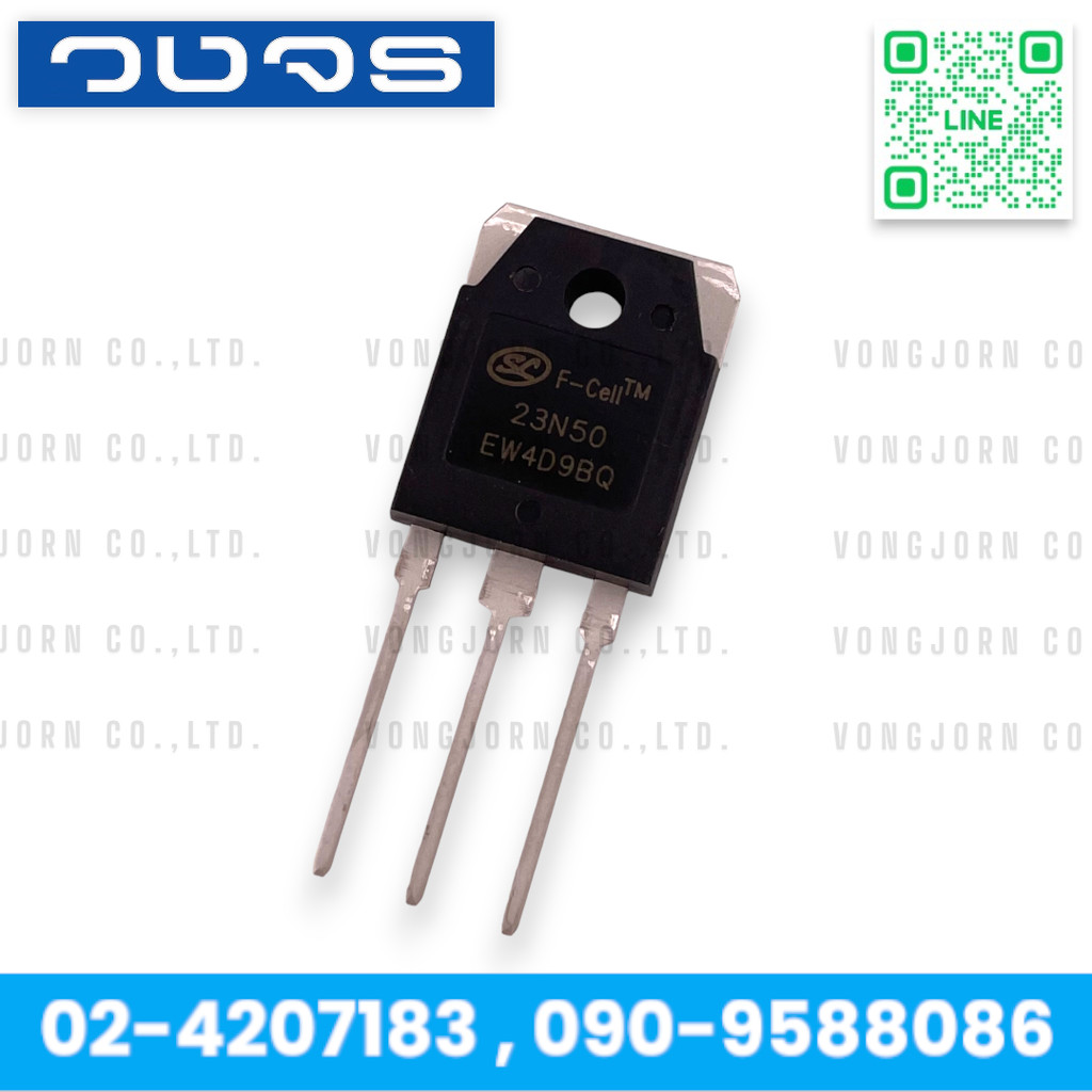 SVF23N50PN 23N50 Silan N-Channel MOSFETTransistor มอสเฟต 23A 500V