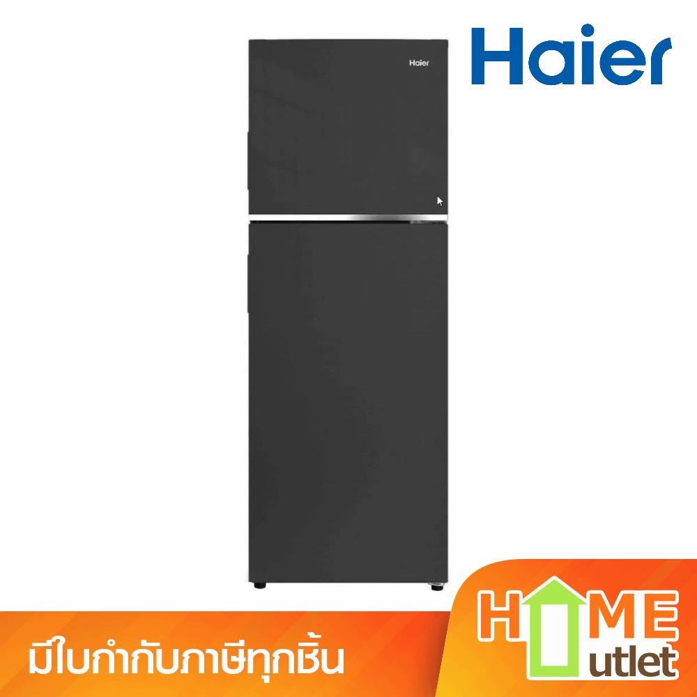 HAIER ตู้เย็น 2ประตู 7.6 คิว สีดำ รุ่น HRF-215MN (24067)