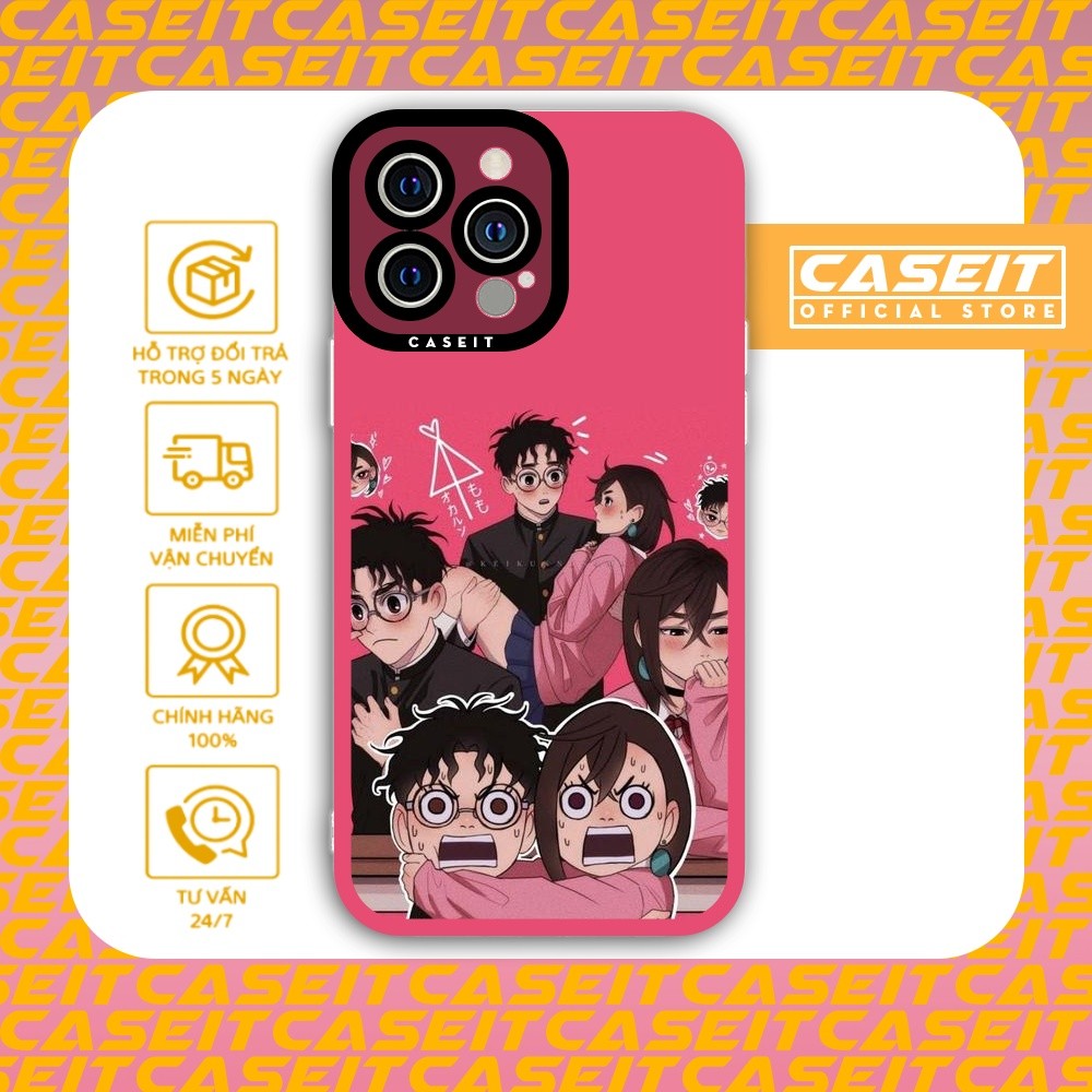 Samsung Xiaomi Oppo Caseit Square Edge iPhone Case ธีมอนิเมะ Dan Dan Dan Dan Dan Dan Dan Vu trang Su