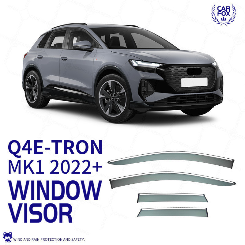 เหมาะสําหรับ Audi Q4 e-tron Window Rain Guard Audi Q4 e-tron Window visor