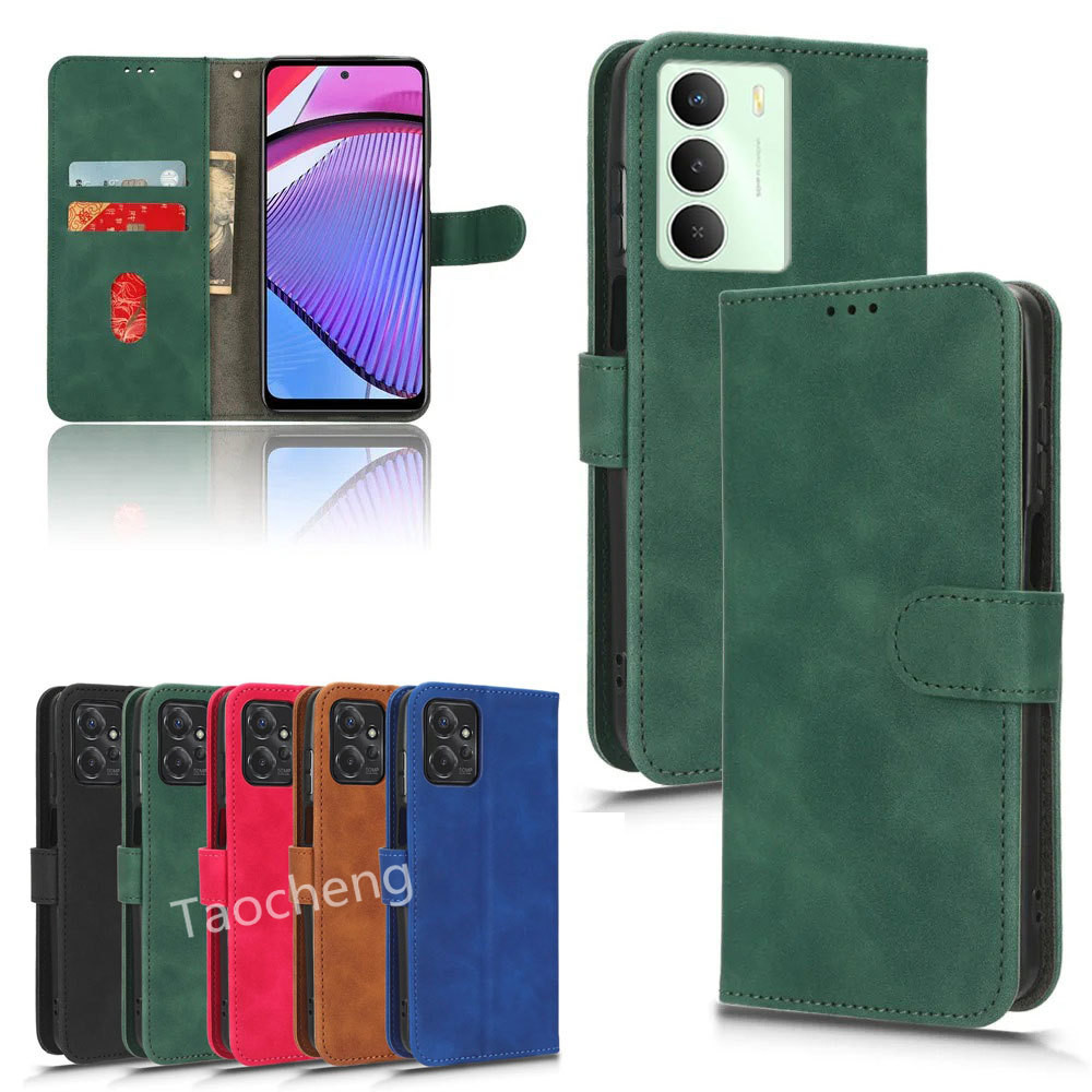 หรูหราหนังช่องใส่การ์ดเคสโทรศัพท์สําหรับRealme C71 C75 C75X 14X 14 X Pro + Realme14X 14Pro + 5G 2025 ปลอกกระเป๋าสตางค์ขาตั้งSoft TPU Edge Flip Cover