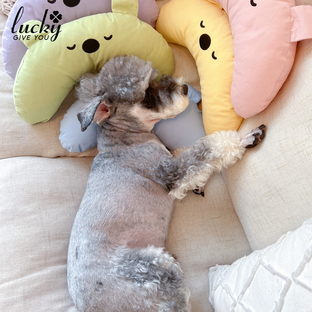 [LUCKY] เบาะที่นอน รูปตัว U ถอดออกได้ ทําความสะอาดง่าย สําหรับสัตว์เลี้ยง สุนัข แมว