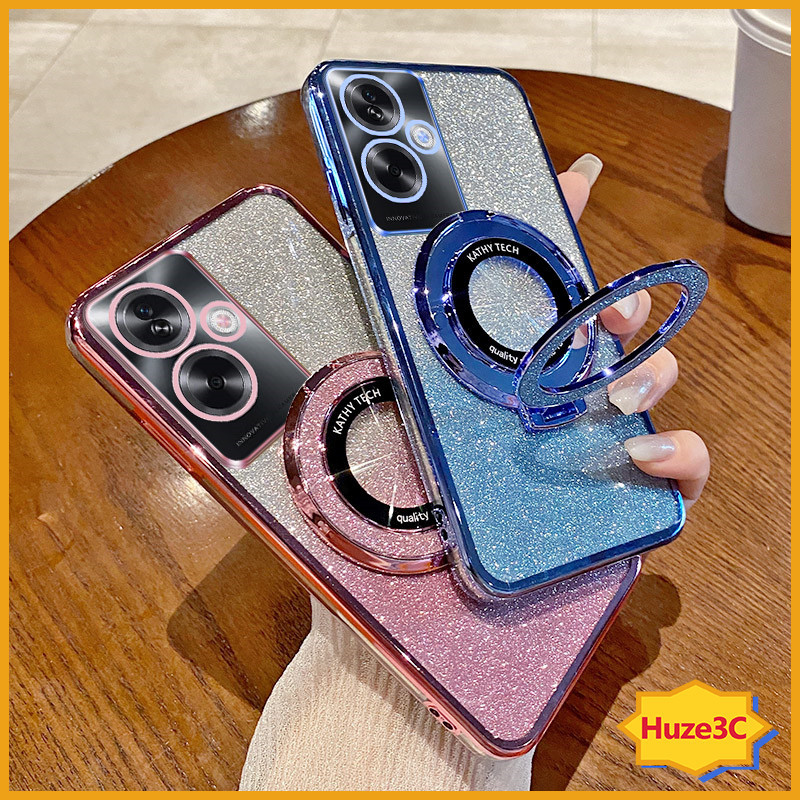 เคส OPPO A79 5G A31 A53 A54 A55 A57 2022 A77S A96 A76 A52 A92 เคสโทรศัพท์มือถือ แบบพับได้ พร้อมขาตั้ง สําหรับ ZJSF