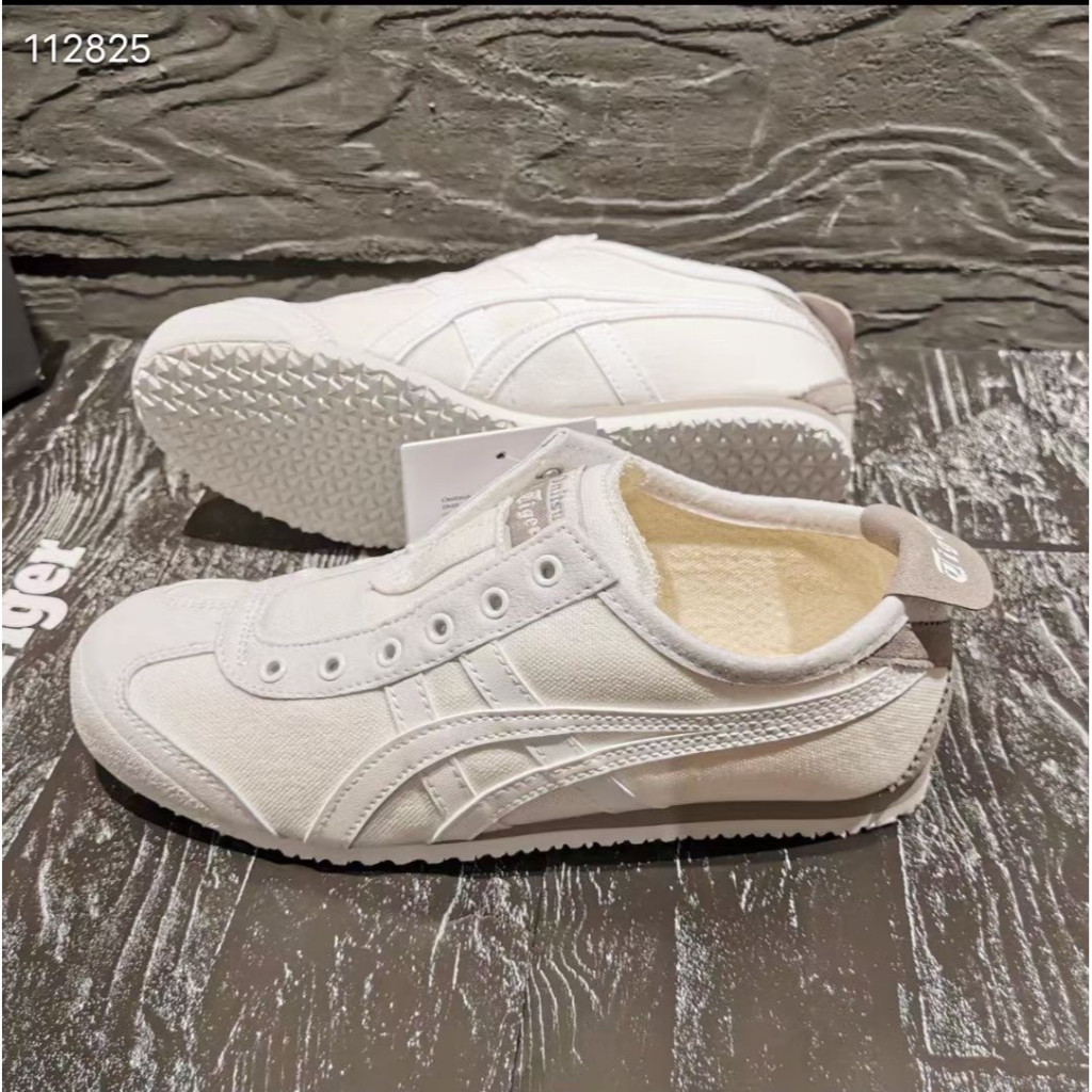 onitsuka tiger MEXICO 66 SLIP-ONOnitsuka Mexico 66 SLIP ON Brand New Color Canvas Casual Running Shoes Men Women Sports