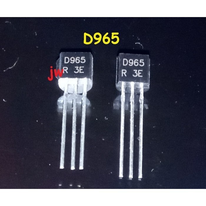 เครื่องมือชิ้นส่วนทรานซิสเตอร์ NPN D965 2SD965