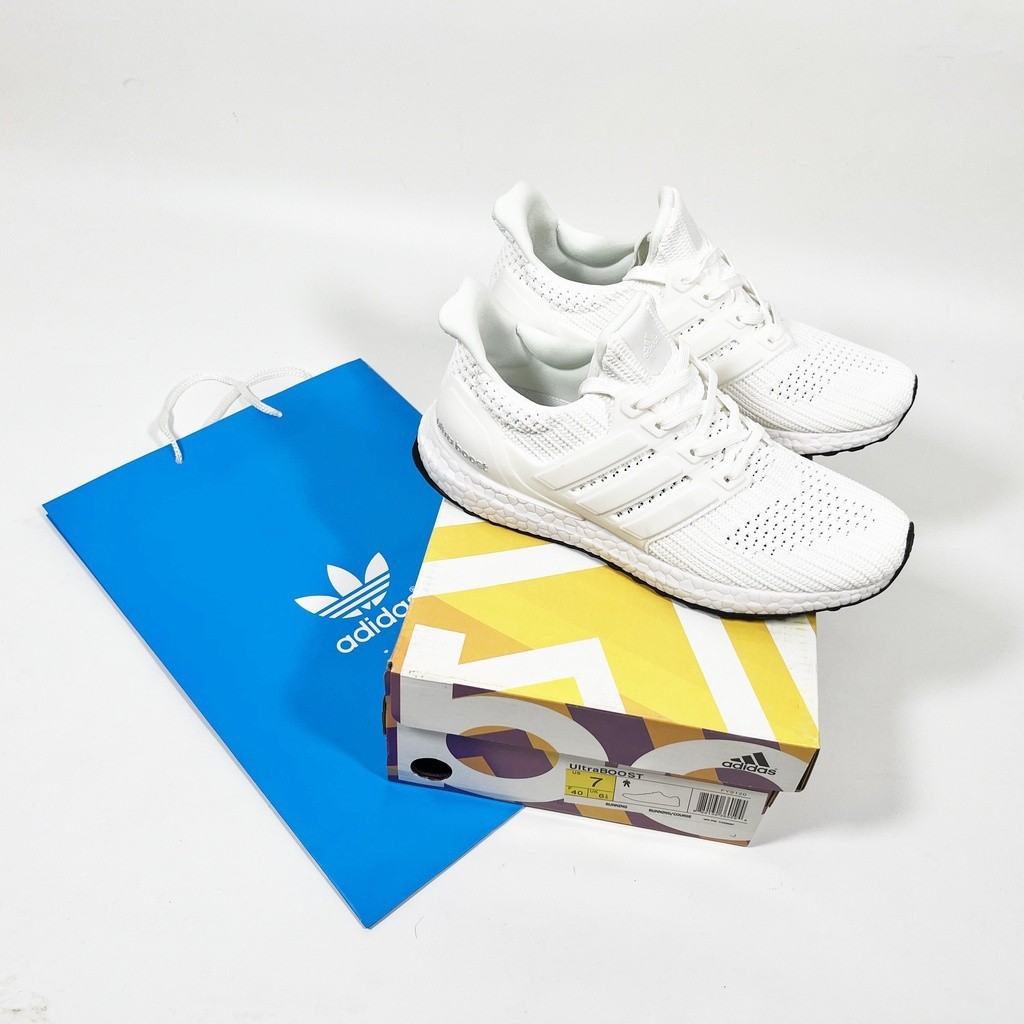 Adidas Adidas Ultra Boost 4.0 running original shoes for men and women with box all white sneaker