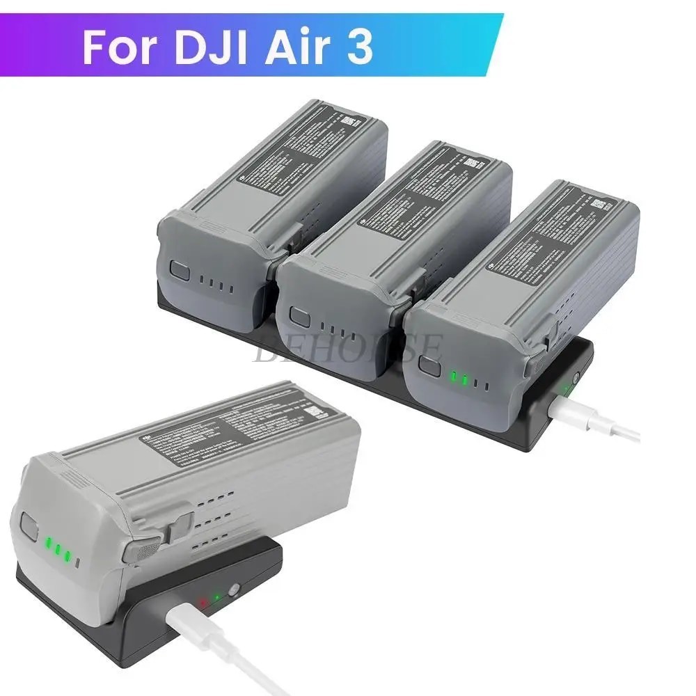 Fast Charging Hub For DJI Air 3 Drone Battery Maintenance Charging Manager Charging Hub For DJI Air 3 Drone