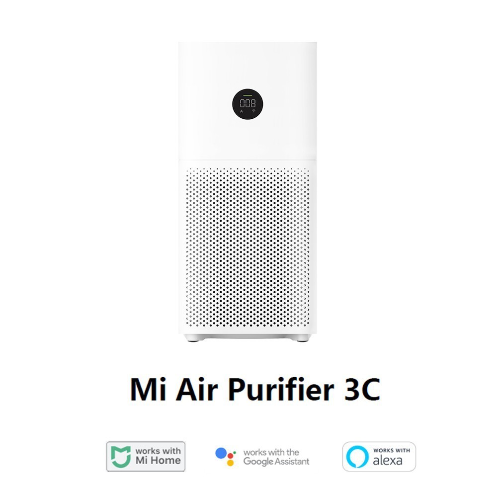 Xiaomi Mi Air Purifier 3C (GLOBAL VERSION) เครื่องฟอกอากาศ กรองฝุ่น PM 2.5 ครอบคลุมพื้นที่ 22-38 ตารางเมตร