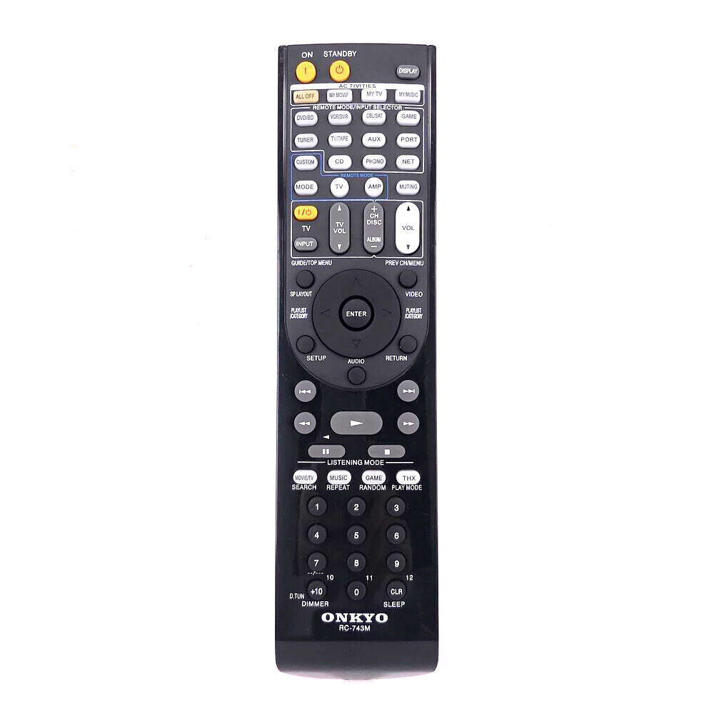 ใหม่ RC-743M สําหรับ ONKYO Audio Video Receiver AV รีโมทคอนโทรล RC-799M RC-736M