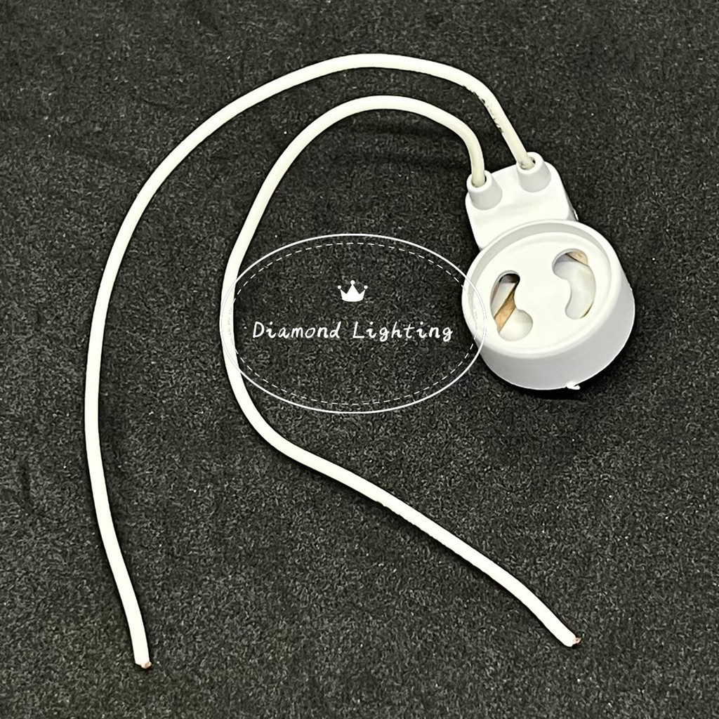 ขั้วสตาร์ทเตอร์ 32W จานสตาร์ทเตอร์ ขั้วลอดฟลูออเรสเซนส์ แบบ 2 สาย ใช้ได้ทั้ง 22W และ 32W
