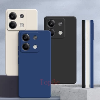 Case Poco M6 Pro/Poco X6/PocoC65/Poco X5 Pro/Poco X5 5G/PocoX6 Pro สีทึบซิลิโคนเหลวป้องกันการตกเคสโทรศัพท์ YT