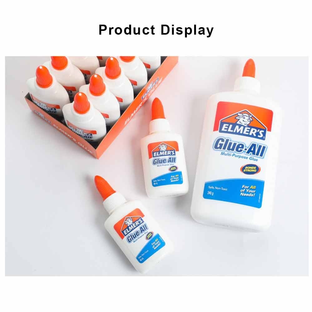 Elmer’s Glue Multi-Purpose Bonds Strong Dries Strong Safe Non-Toxic White Glue 40ml