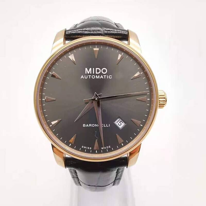 Mido/beren Saili Series M8600.3.13.4 นาฬิกาข้อมือ เส้นผ่าศูนย์กลาง 38 มม. 80 องศา สําหรับผู้ชาย