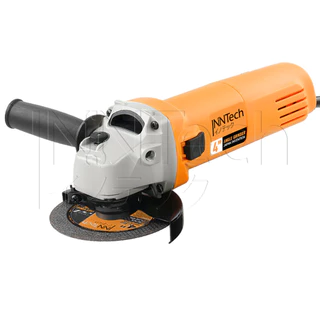 InnTech เครื่องเจียรไฟฟ้า 4 นิ้ว 1,100W Angle Grinder พร้อมด้ามจับ และฝาครอบป้องกัน รุ่น G6-100S แถมฟรี! ใบตัดเหล็ก 6 ใบ