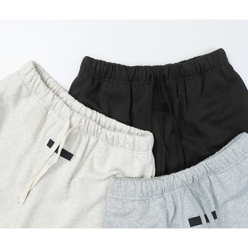 Fear OF GOD FOG กางเกงขาสั้นลําลอง ทรงหลวม พิมพ์ลายตัวอักษร Flocking 5/4 แนวสตรีท เหมาะกับฤดูร้อน สําหรับผู้ชาย และผู้หญิง ราคา ถูกที่สุด ดีลบีเคเค แกลเลอรีภาพที่ 9