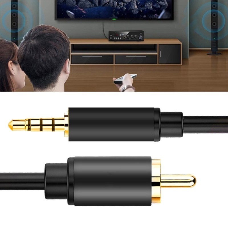 Fun สายเคเบิลโคแอกเชียล TAC512 3 5 มม. เป็น 3 5 มม. สําหรับระบบโฮมเธียเตอร์ SPDIF