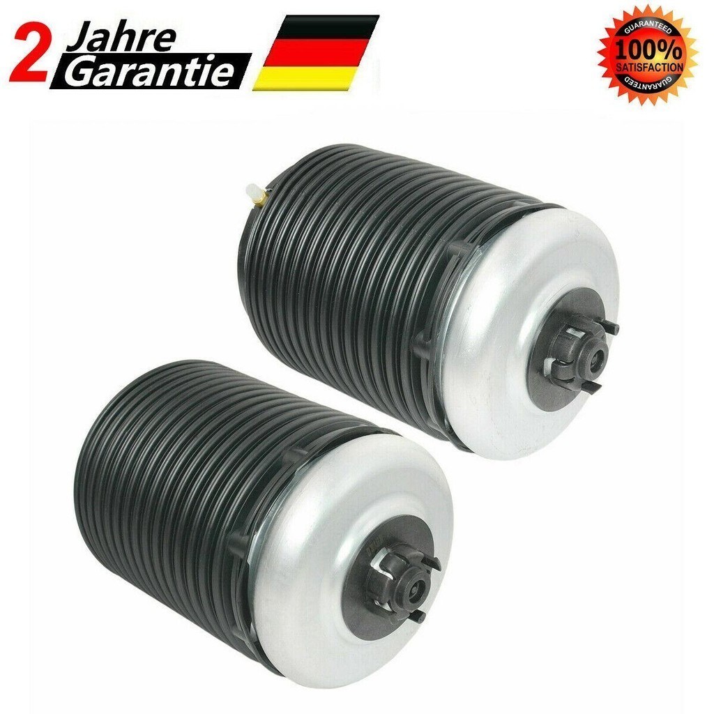 QP01 Pair Rear Air Spring Bag Suspension For Audi A6 S6 A7 S7 C7 10-16 Left + Right 4G0616001K , 4G0