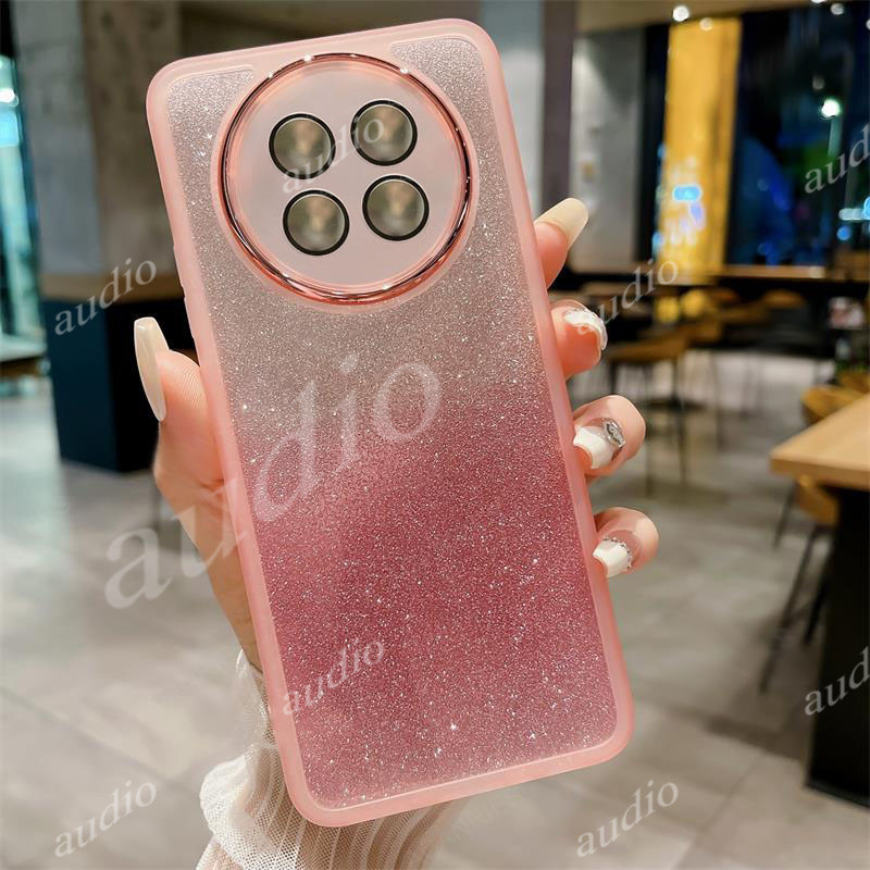 Realme 13x5G Bling GlitterสําหรับRealme 13 + 13x 13 Pro + 5G 4Gกันกระแทกปลอกโปร่งใสเต็มรูปแบบกล้องเลนส์ProtectorปกหลังสําหรับRealme13 Pro + Realme13 + Realme13x 5G