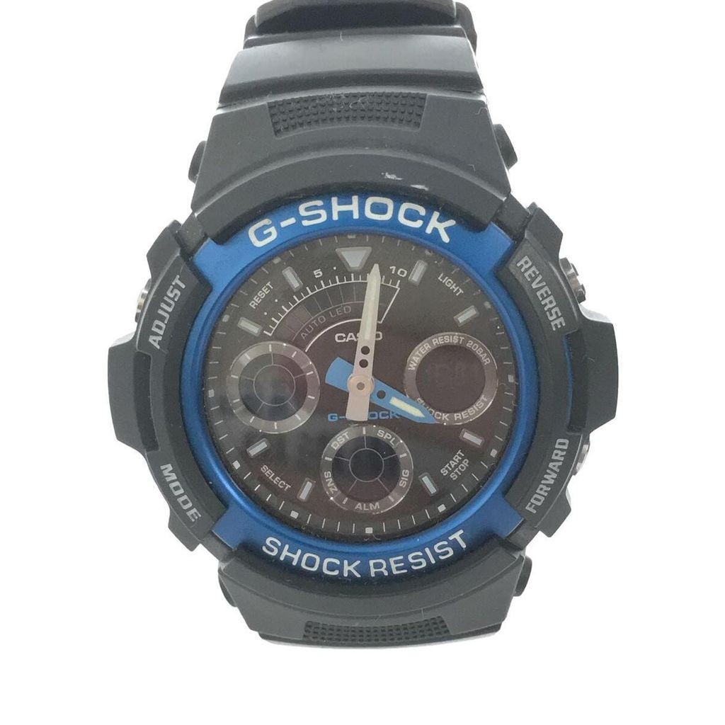 CASIO Wrist Watch G-Shock Black Men's Quartz Direct from Japan Secondhand