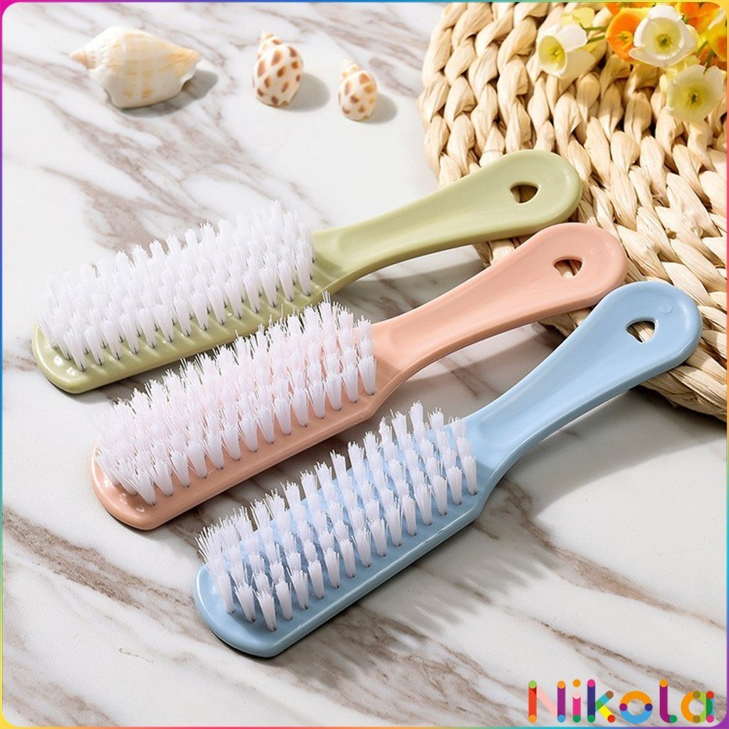 Nikola แปรงขัดรองเท้า แปรงพลาสติกอเนกประสงค์   ทำความสะอาด Small Brush