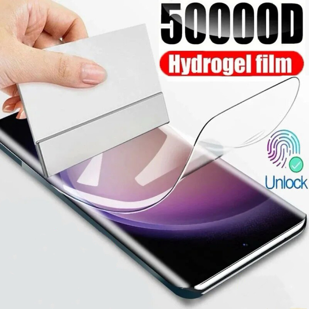 ฟิล์มกันรอยหน้าจอไฮโดรเจลแบบเต็มหน้าจอสําหรับ For iPhone 15 11 14 12 13 Pro Max XR XS X 6 6S 7 8 Plus SE 2020 12 13 Mini