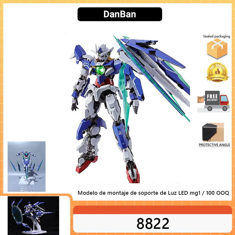 Daban 8822 00Q MG 1/100 โมเดลหุ่นยนต์ ตัวการ์ตูน OOQ ใบมีดเต็ม โมเดลประกอบ ของเล่น