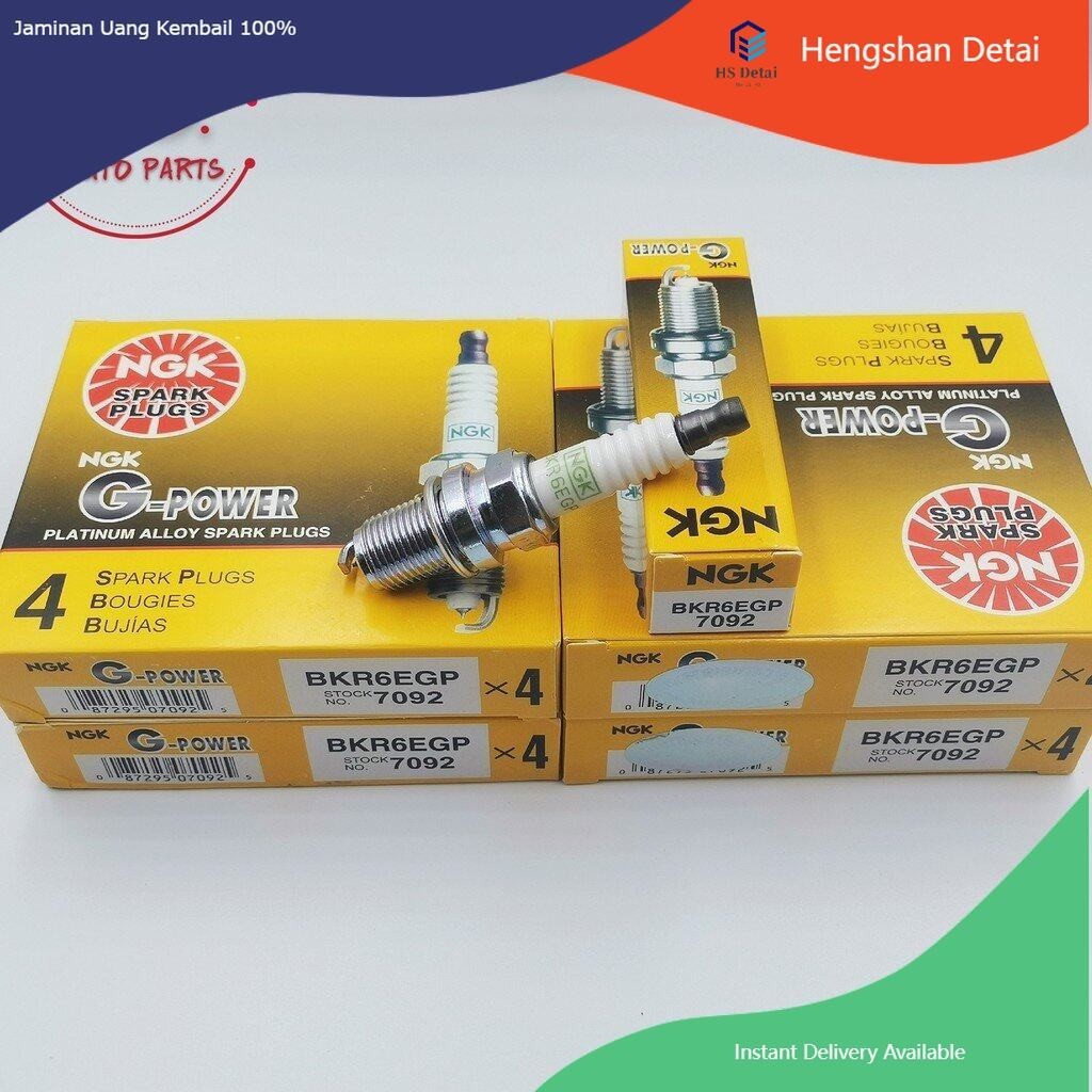 แท้!!! หัวเทียน NGK BKR6EGP 7092 G-POWER PLATINUM