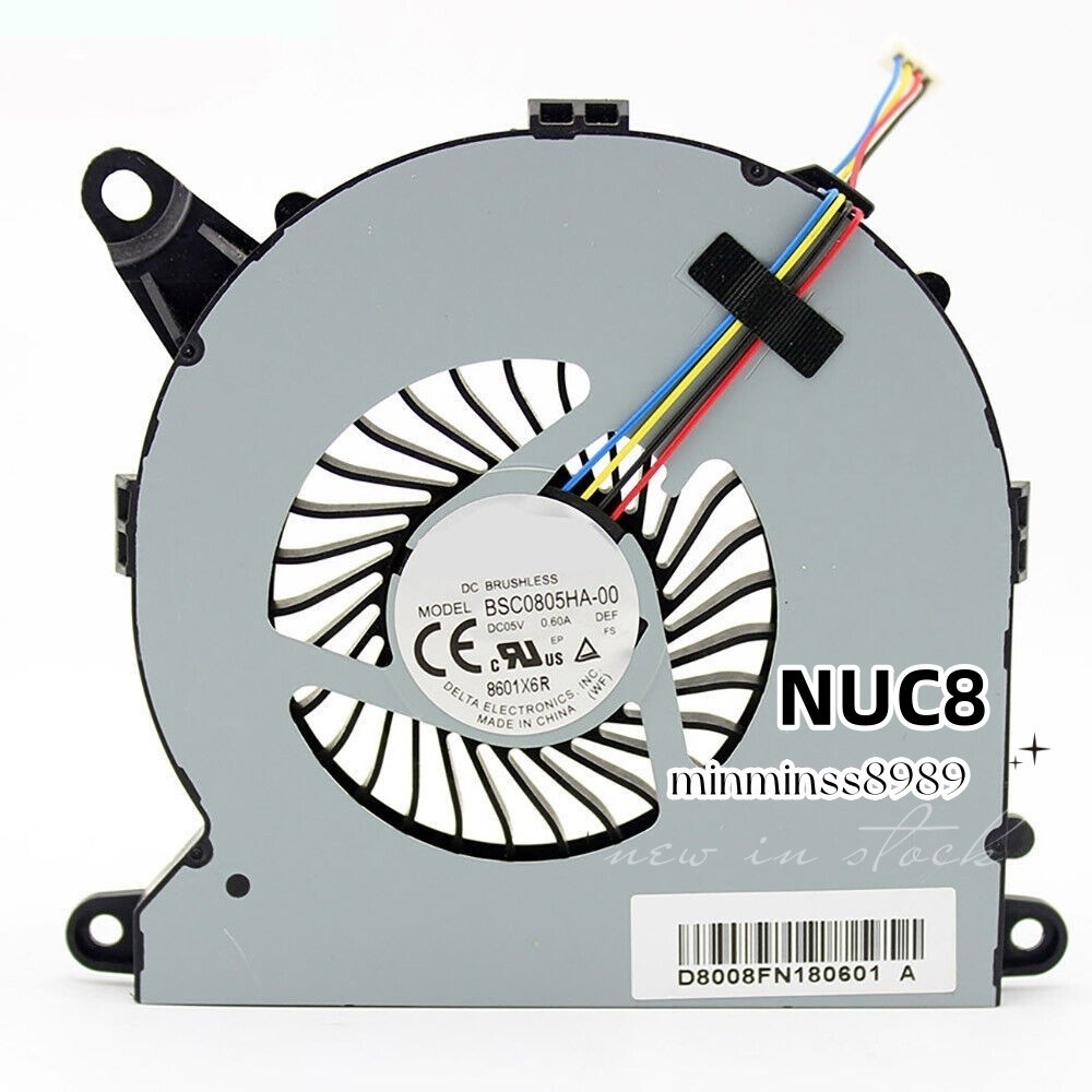NF12 ใหม่ Original CPU พัดลมระบายความร้อนสำหรับ Intel NUC5-7 NUC6 NUC8 NUC10