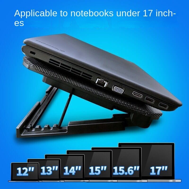 X011  แท่นวางโน้ตบุ้ค พัดลมระบายความร้อน Notebook รูปที่ 4