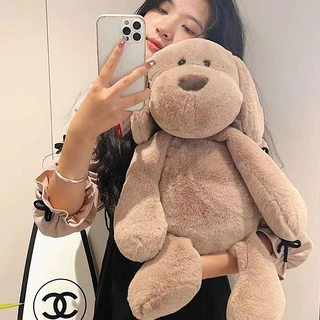 🐶COD🐶ตุ๊กตาลูกสุนัขขายาว ซ่อมสุนัขตุ๊กตาของเล่น ตุ๊กตาสุนัขนุ่มน่ารัก ของขวัญวันเกิด 30/45/55CM
