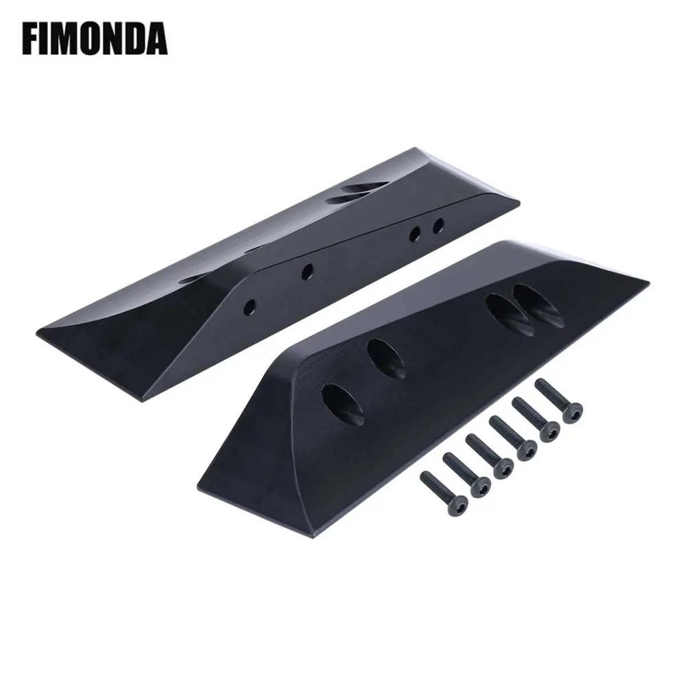 Pom ที่เหยียบเท้า ด้านข้าง พลาสติก สําหรับอลูมิเนียม LCG Chassis Kit Frame For 1/10 RC Rigs Crawler 