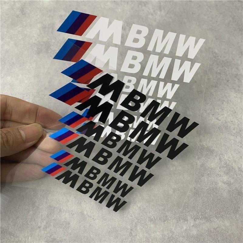 สติกเกอร์ฉลากเบรก ทนความร้อนสูง 3 สี สําหรับ BMW M Caliper
