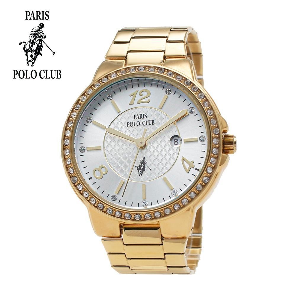 Paris Polo Club PPC-230406 นาฬิกาผู้หญิงParis Polo นาฬิกาปารีส โปโล สุดหรู ประกันศูนย์ไทย1ปี