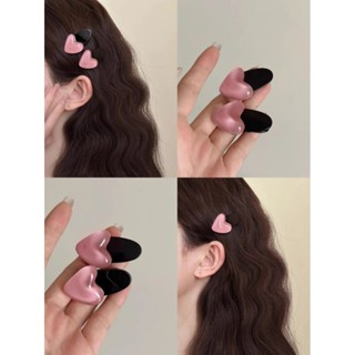 So Sweet กิ๊บติดผม รูปหัวใจน่ารัก สีชมพู เครื่องประดับ สําหร…