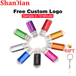 SHANDIAN Key Chain ของขวัญ USB 2.0 แฟลชไดรฟ์ 64GB ไดรฟ์ปากกา…