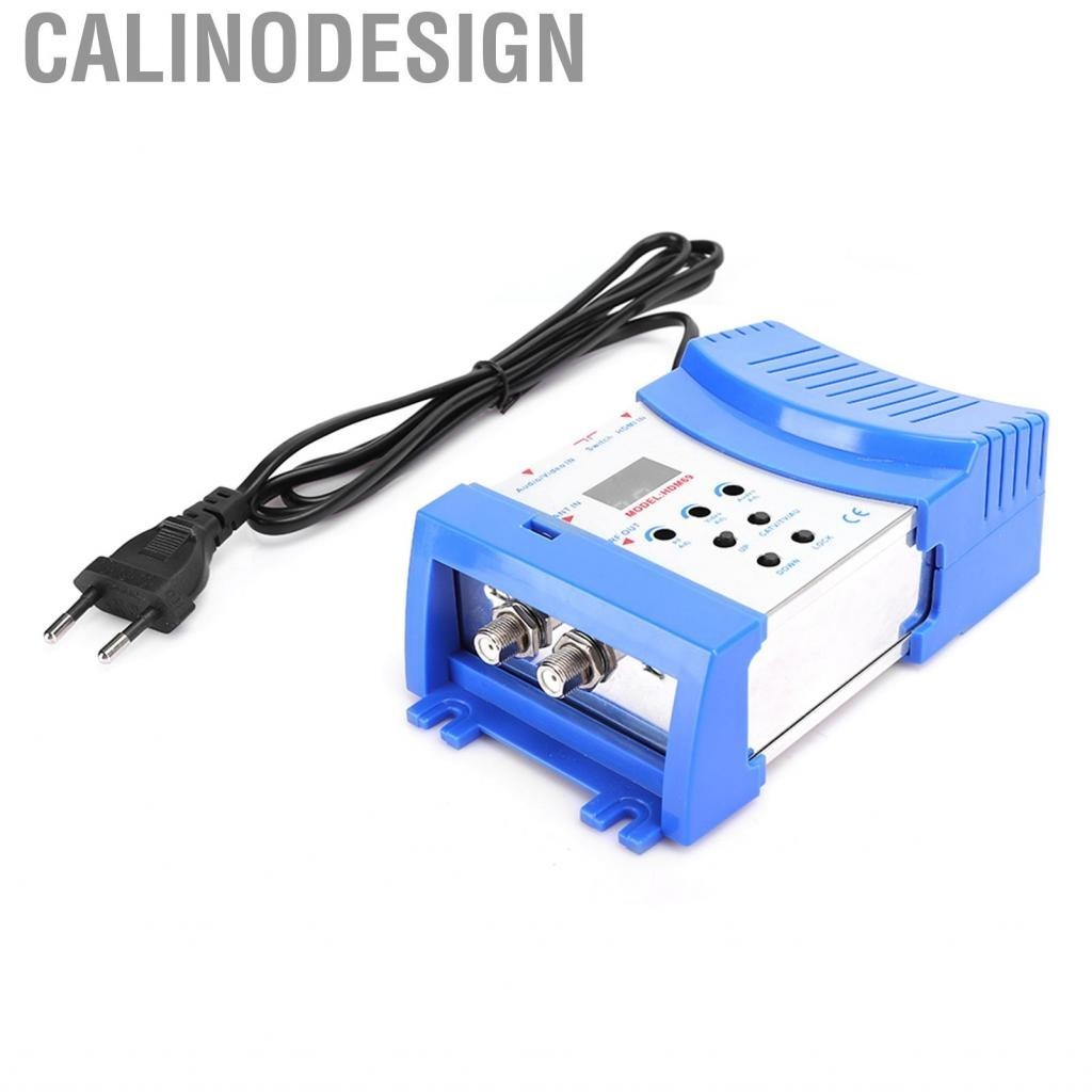 Calinodesign Portable Modulator AV To RF Converter PAL Output Adjustable Level VHF