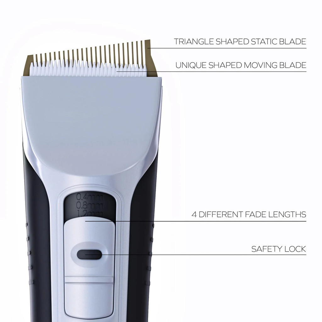 รายละเอียดสินค้า เครื่องเล็มขนใบมีดเคลื่อนย้ายสําหรับผู้ชาย, ปัตตาเลี่ยนรูปเดียว, จอแสดงผล จอแอลซีดี แบบชาร์จ ยูเอสบี, เครื่องตัดตัดผม, ซาลอน ราคา ถูกที่สุด ดีลบีเคเค แกลเลอรีภาพที่ 2