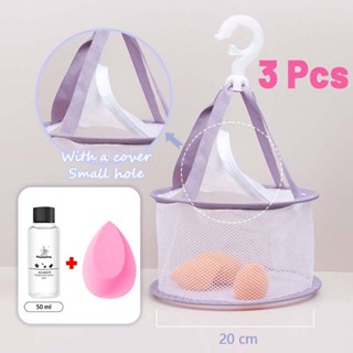 ชุดทําความสะอาดแปรงแต่งหน้าซิลิโคนพร้อม+น้ํายาล้างแปรงแต่งหน…