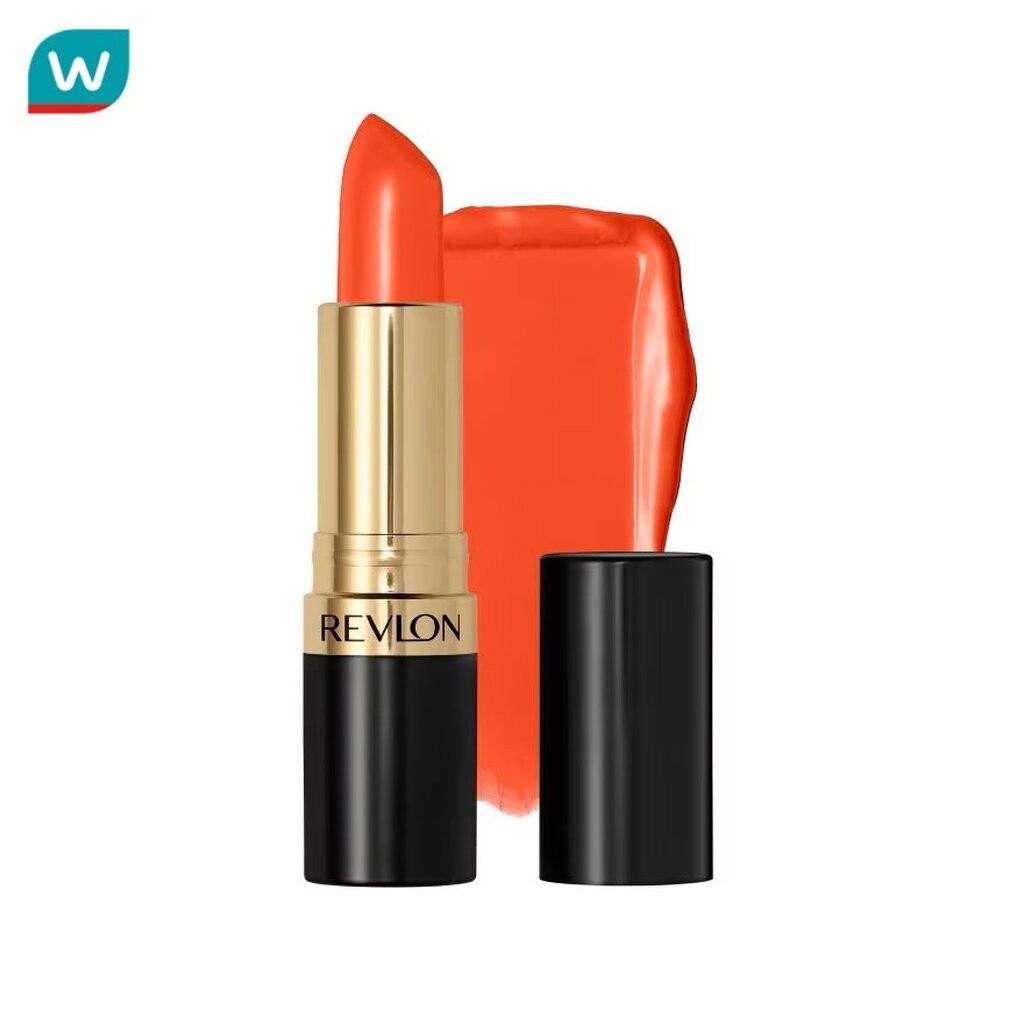 Revlon เรฟลอน ซูเปอร์ ลัสทรัส ลิปสติก 4.2ก. 005 เฟยรี่ ซันเซท